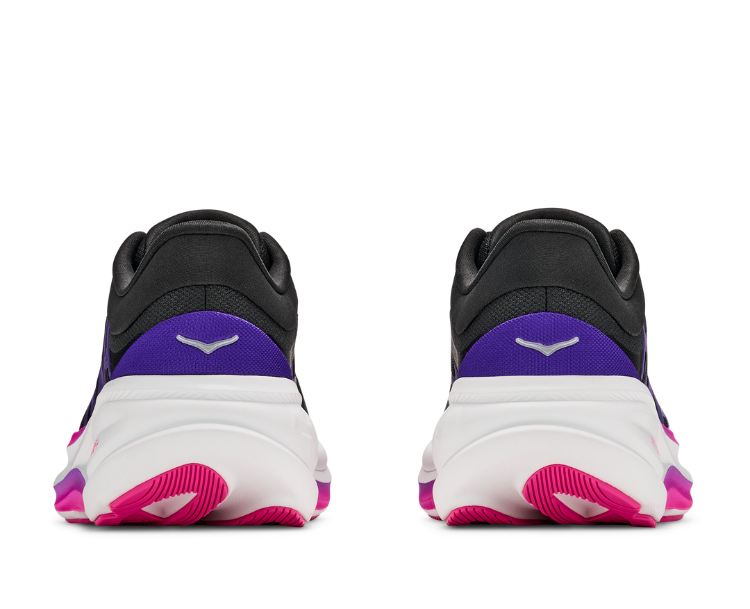 Hoka Womens Clifton Pro - Carbon Black/Cosmic Purple - Neutral - AW26
