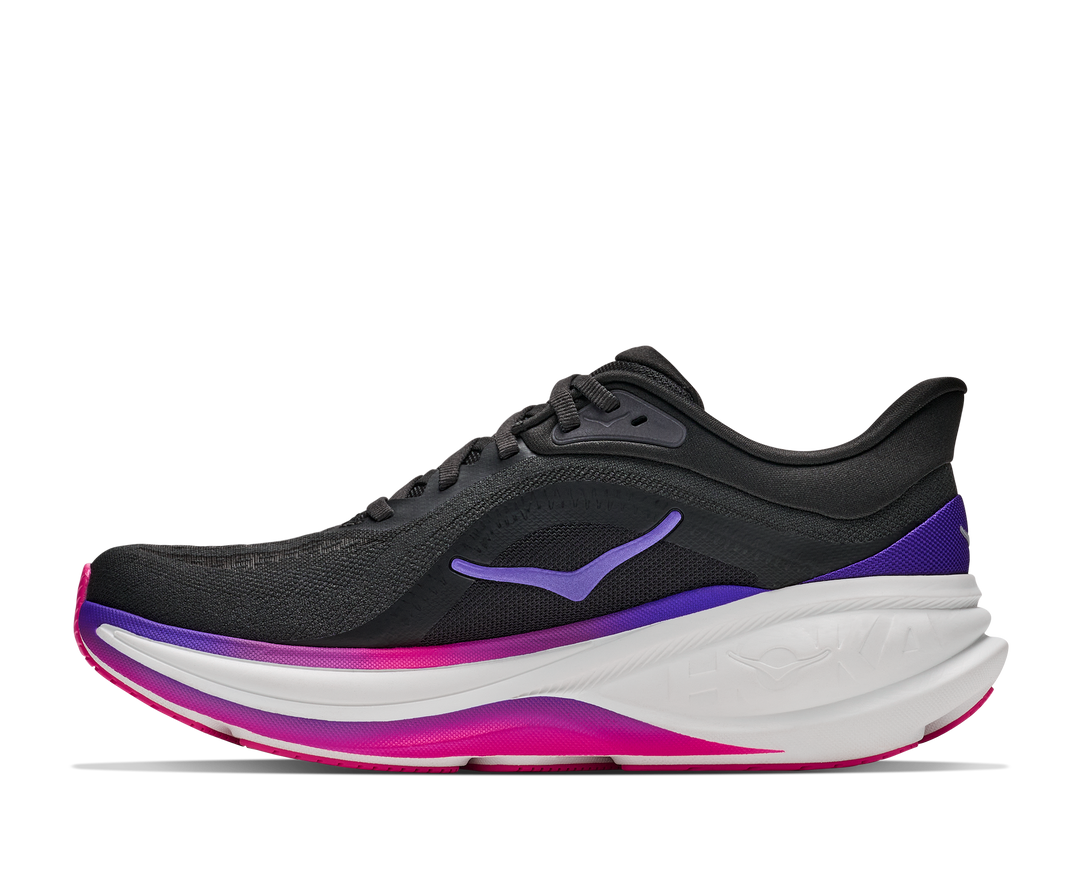 Hoka Womens Clifton Pro - Carbon Black/Cosmic Purple - Neutral - AW26