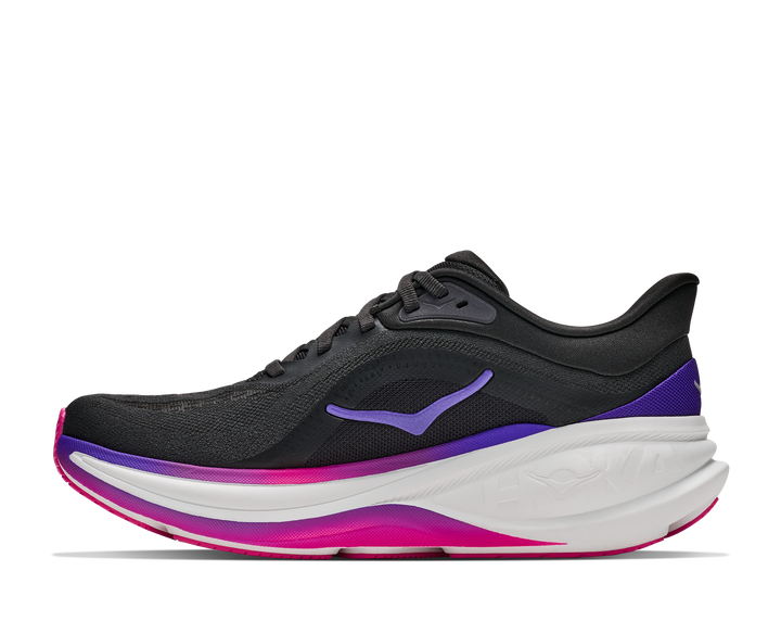 Hoka Womens Clifton Pro - Carbon Black/Cosmic Purple - Neutral - AW26