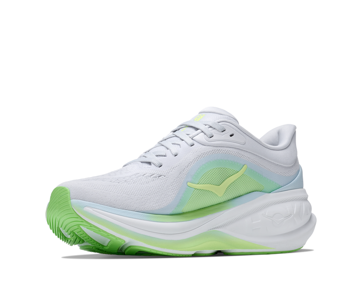 Hoka Womens Clifton Pro Wide - D Width - Cosmic Grey/Neon Yuzu - Neutral - AW26
