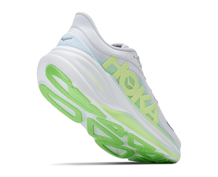 Hoka Womens Clifton Pro Wide - D Width - Cosmic Grey/Neon Yuzu - Neutral - AW26