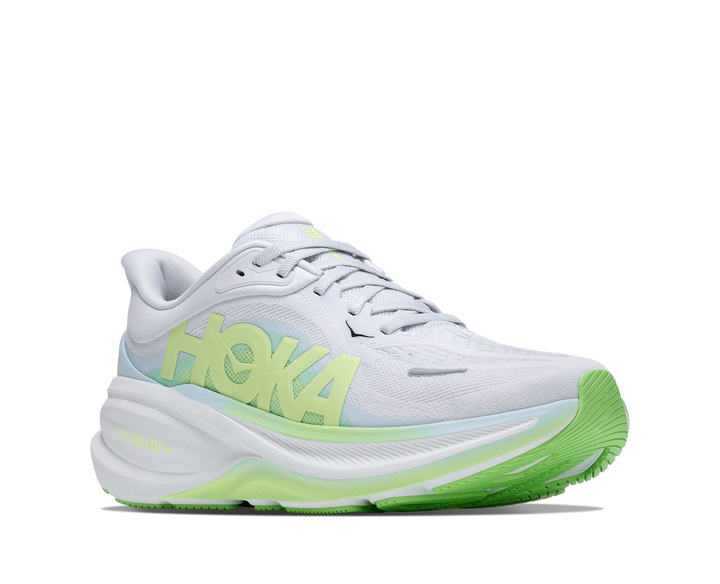 Hoka Womens Clifton Pro Wide - D Width - Cosmic Grey/Neon Yuzu - Neutral - AW26