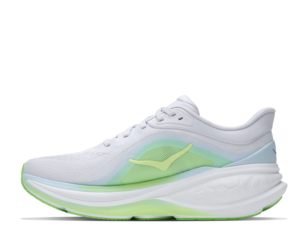 Hoka Womens Clifton Pro Wide - D Width - Cosmic Grey/Neon Yuzu - Neutral - AW26