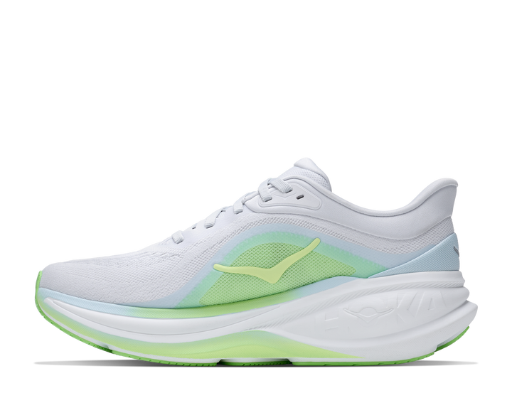 Hoka Womens Clifton Pro Wide - D Width - Cosmic Grey/Neon Yuzu - Neutral - AW26