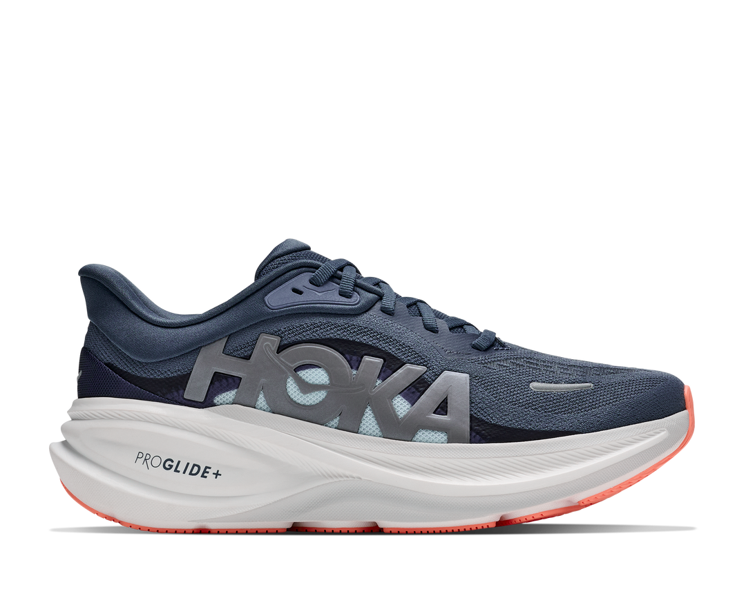 Hoka Womens Clifton Pro - Faded Navy/Glimmering Blue - Neutral - AW26