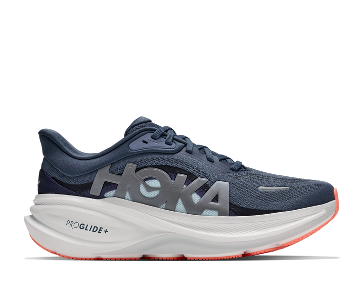 Hoka Womens Clifton Pro - Faded Navy/Glimmering Blue - Neutral - AW26