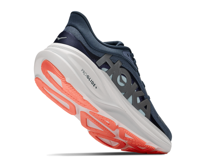 Hoka Womens Clifton Pro - Faded Navy/Glimmering Blue - Neutral - AW26