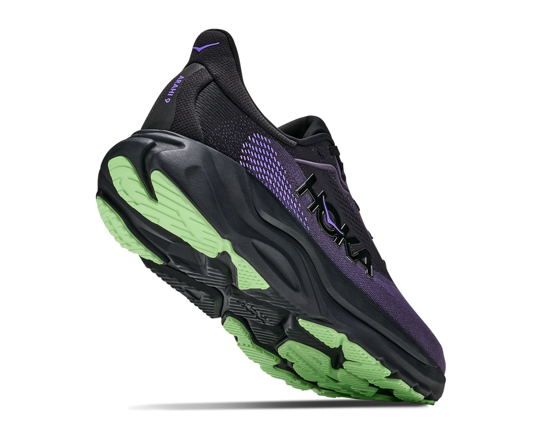Hoka Mens Arahi 9 - Black/Squid Ink - Stability - AW26