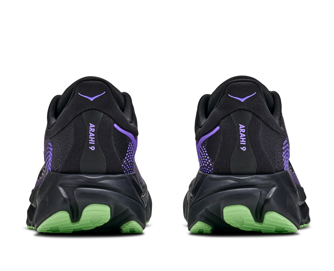 Hoka Mens Arahi 9 - Black/Squid Ink - Stability - AW26