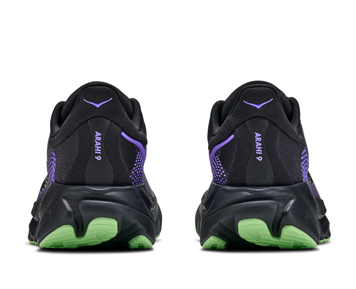 Hoka Mens Arahi 9 - Black/Squid Ink - Stability - AW26