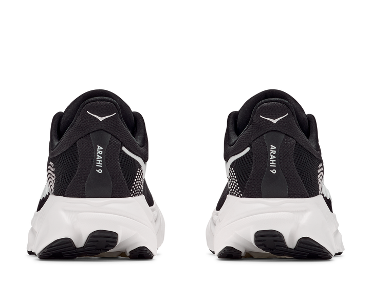 Hoka Mens Arahi 9 - Black/White - Stability - AW26