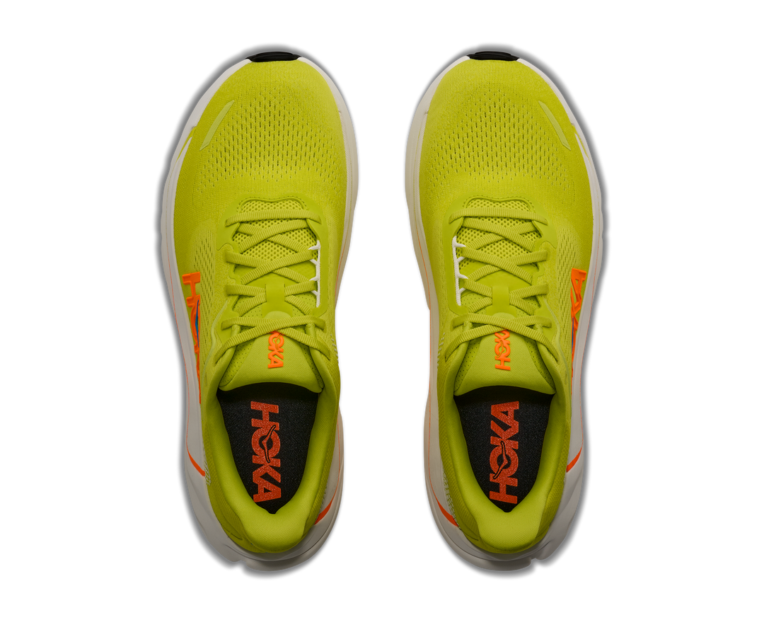 Hoka Mens Arahi 9 Wide - 2E Width - Hoka Citrus/Neon Tangerine - Stability - AW26