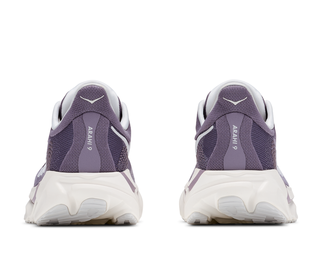 Hoka Womens Arahi 9 - Purple Fog/Mellow Lilac - Stability - AW26