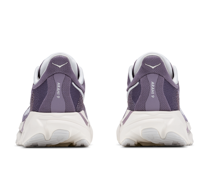 Hoka Womens Arahi 9 - Purple Fog/Mellow Lilac - Stability - AW26