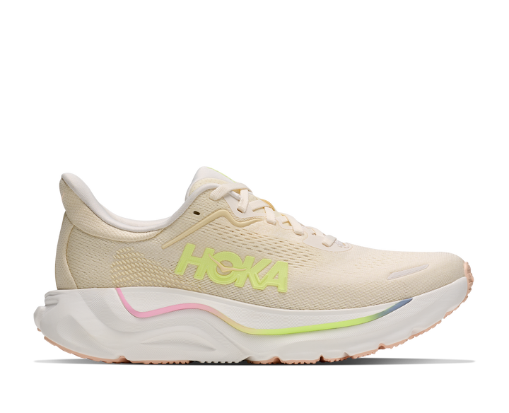 Hoka Womens Arahi 9 - Vintage Yellow/Alabaster - Stability - AW26