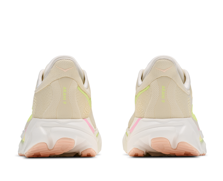 Hoka Womens Arahi 9 - Vintage Yellow/Alabaster - Stability - AW26