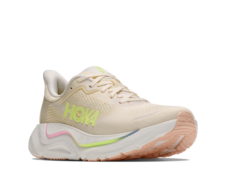 Hoka Womens Arahi 9 - Vintage Yellow/Alabaster - Stability - AW26