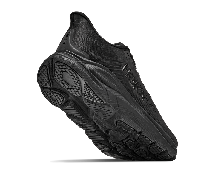 Hoka Mens Clifton 11 - Black/Black - Neutral - AW26