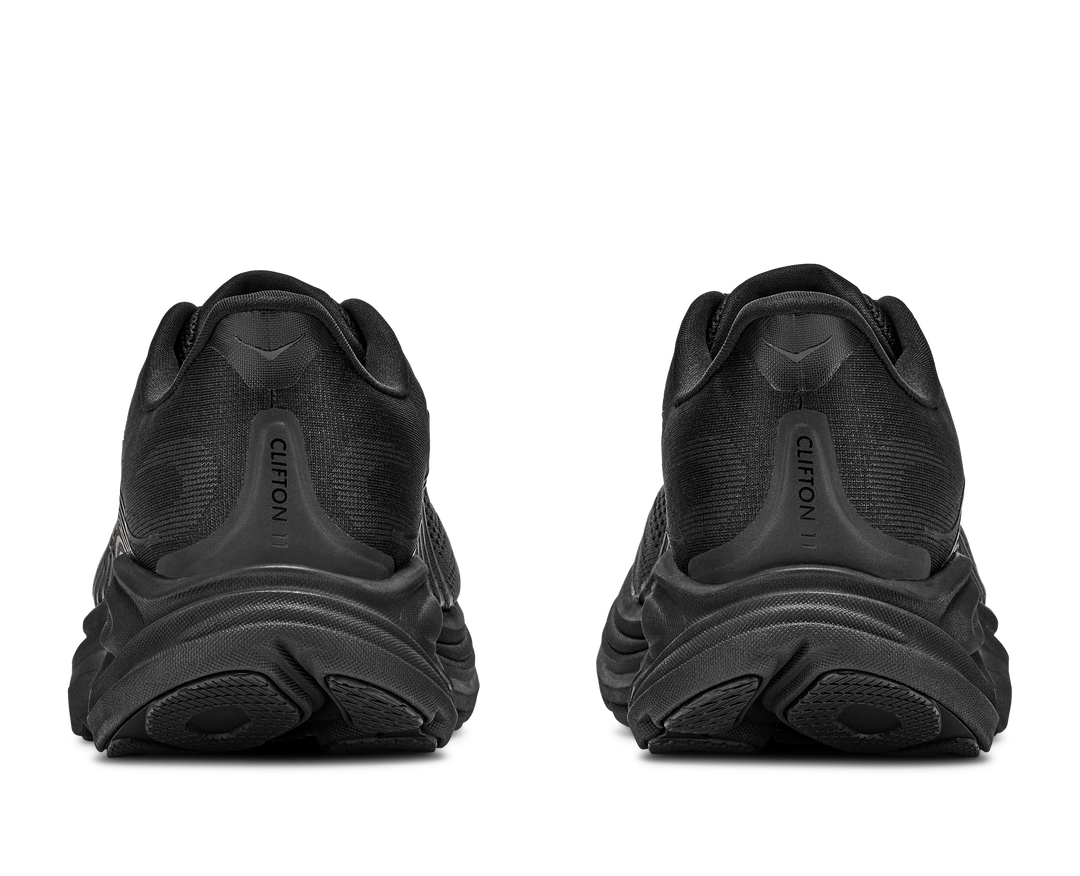 Hoka Mens Clifton 11 - Black/Black - Neutral - AW26