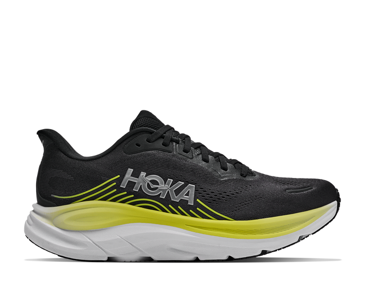 Hoka Mens Clifton 11 - Black/Cosmic Grey - Neutral - AW26