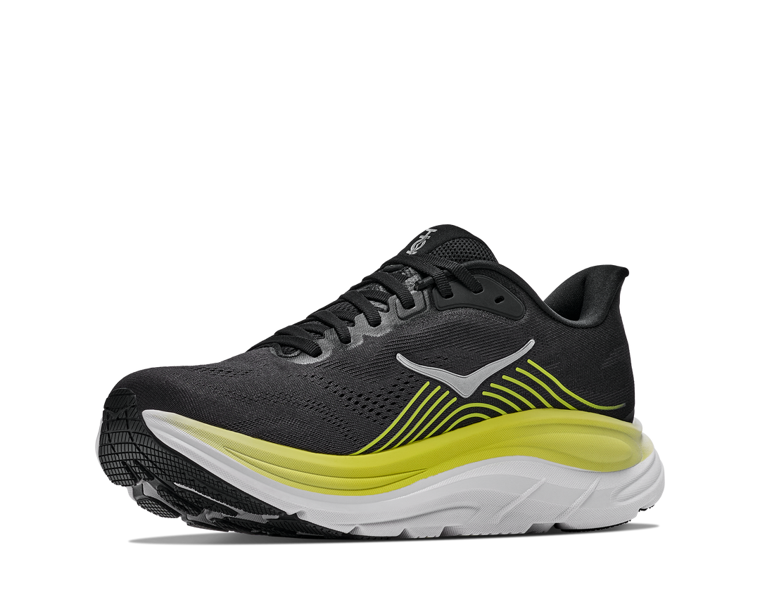 Hoka Mens Clifton 11 - Black/Cosmic Grey - Neutral - AW26