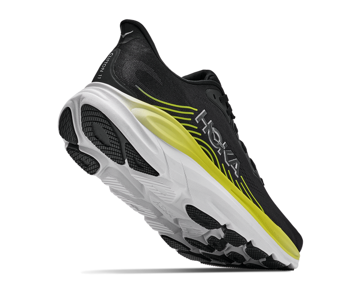 Hoka Mens Clifton 11 - Black/Cosmic Grey - Neutral - AW26