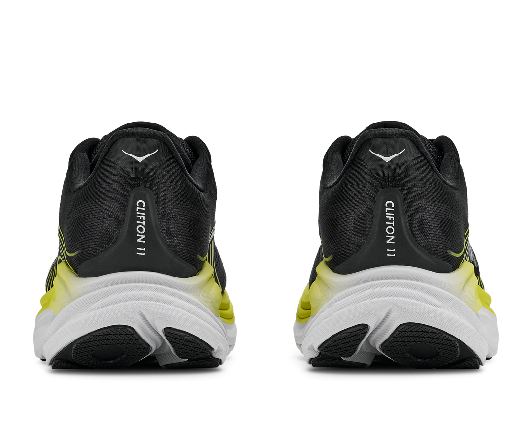 Hoka Mens Clifton 11 - Black/Cosmic Grey - Neutral - AW26