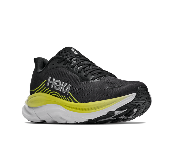 Hoka Mens Clifton 11 - Black/Cosmic Grey - Neutral - AW26