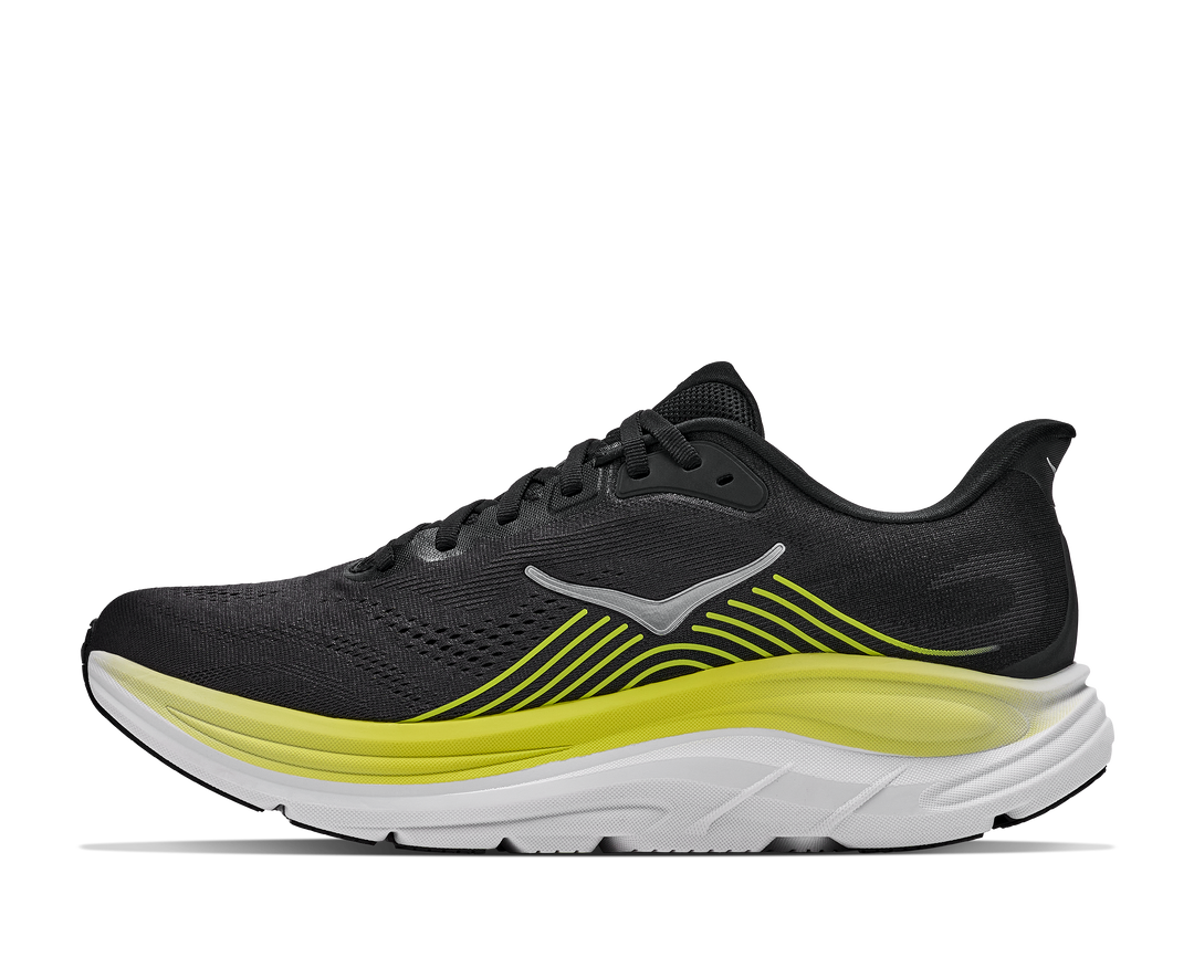 Hoka Mens Clifton 11 - Black/Cosmic Grey - Neutral - AW26