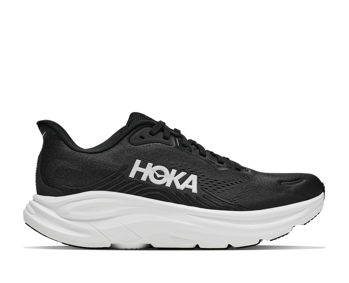 Hoka Mens Clifton 11 - Black/White - Neutral - AW26