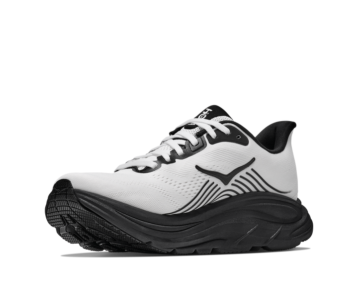 Hoka Mens Clifton 11 - White/Black - Neutral - AW26