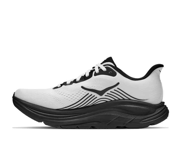 Hoka Mens Clifton 11 - White/Black - Neutral - AW26
