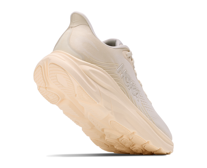 Hoka Womens Clifton 11 - Alabaster/Oat Milk - Neutral - AW26