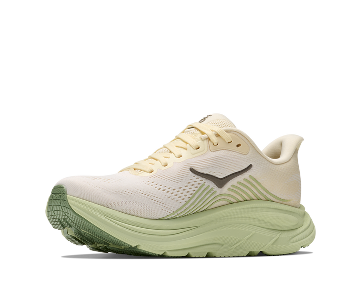 Hoka Womens Clifton 11 - Alabaster/Morning Dew - Neutral - AW26