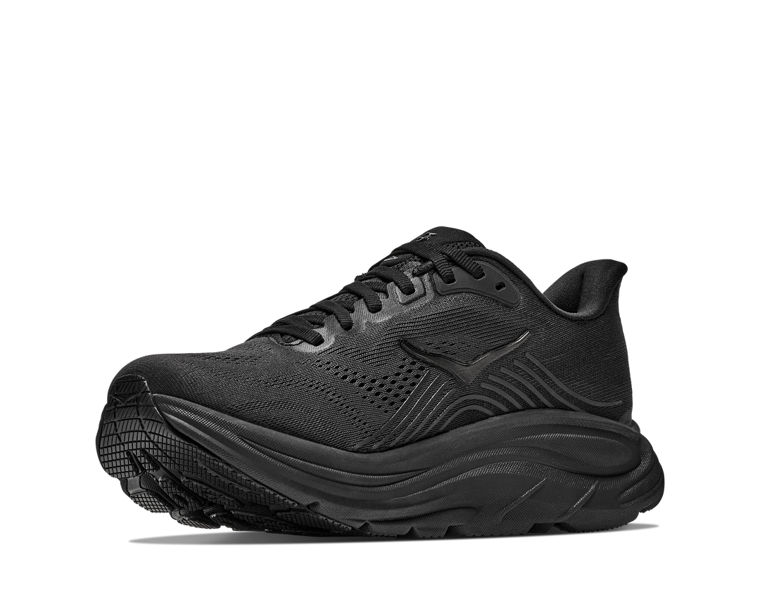 Hoka Womens Clifton 11 - Black/Black - Neutral - AW26