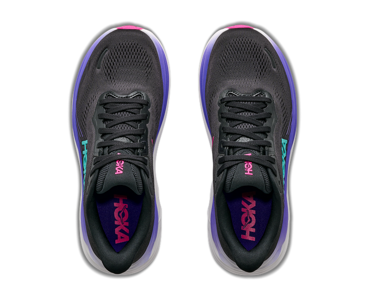 Hoka Womens Clifton 11 - Black/Neon Nebula - Neutral - AW26
