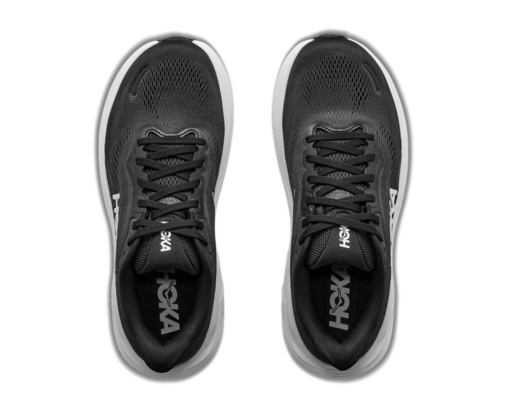 Hoka Womens Clifton 11 - Black/White - Neutral - AW26
