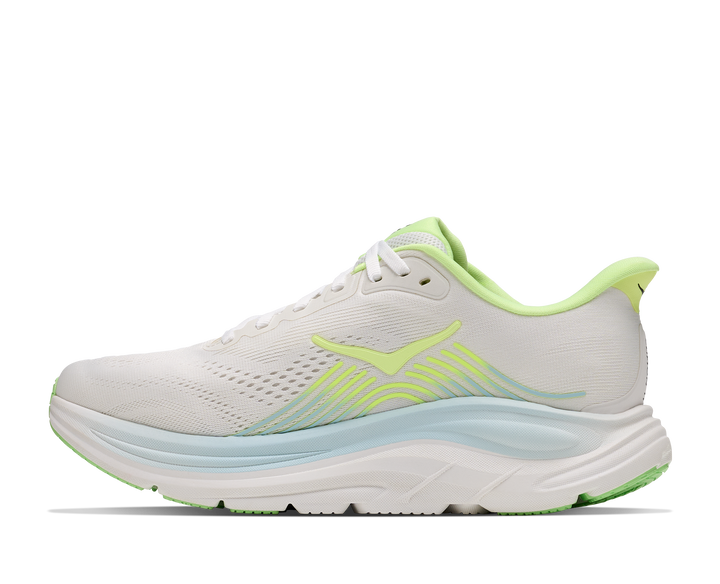 Hoka Womens Clifton 11 - Frost/Neon Yuzu - Neutral - AW26