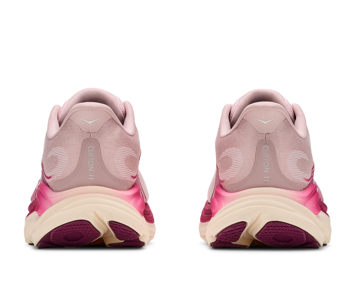 Hoka Womens Clifton 11 - Pink Opal/Alabaster - Neutral - AW26