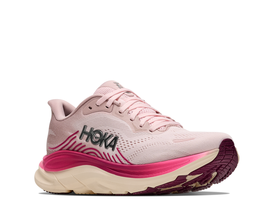 Hoka Womens Clifton 11 - Pink Opal/Alabaster - Neutral - AW26