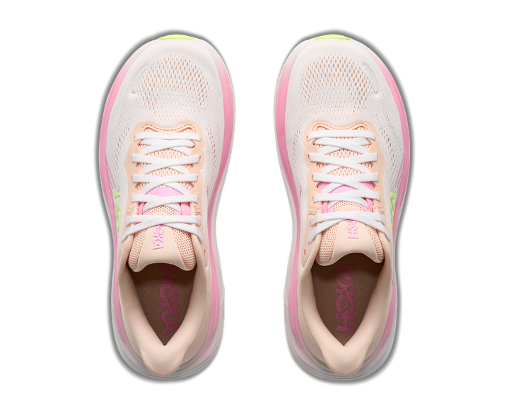 Hoka Womens Clifton 11 - Tangerine Glow/White - Neutral - AW26