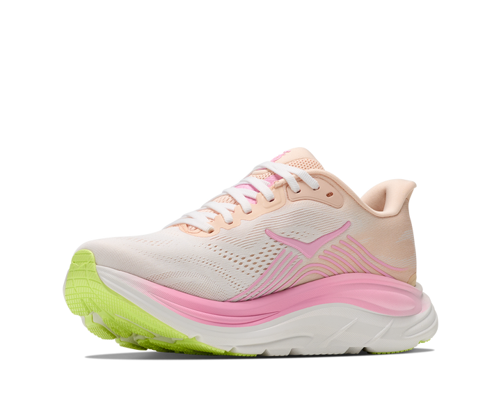 Hoka Womens Clifton 11 - Tangerine Glow/White - Neutral - AW26