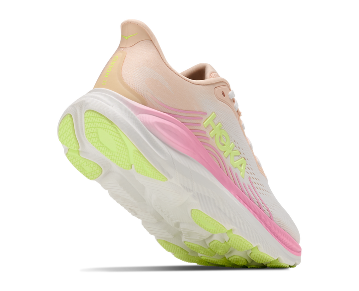 Hoka Womens Clifton 11 - Tangerine Glow/White - Neutral - AW26