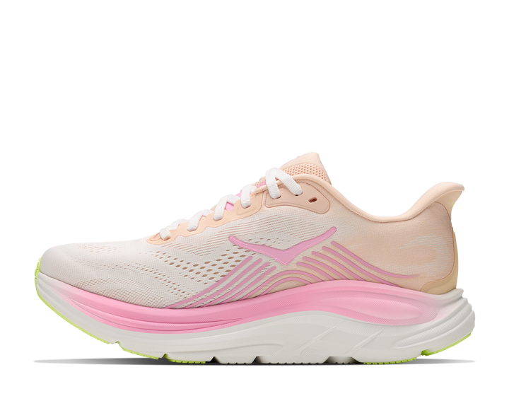 Hoka Womens Clifton 11 - Tangerine Glow/White - Neutral - AW26