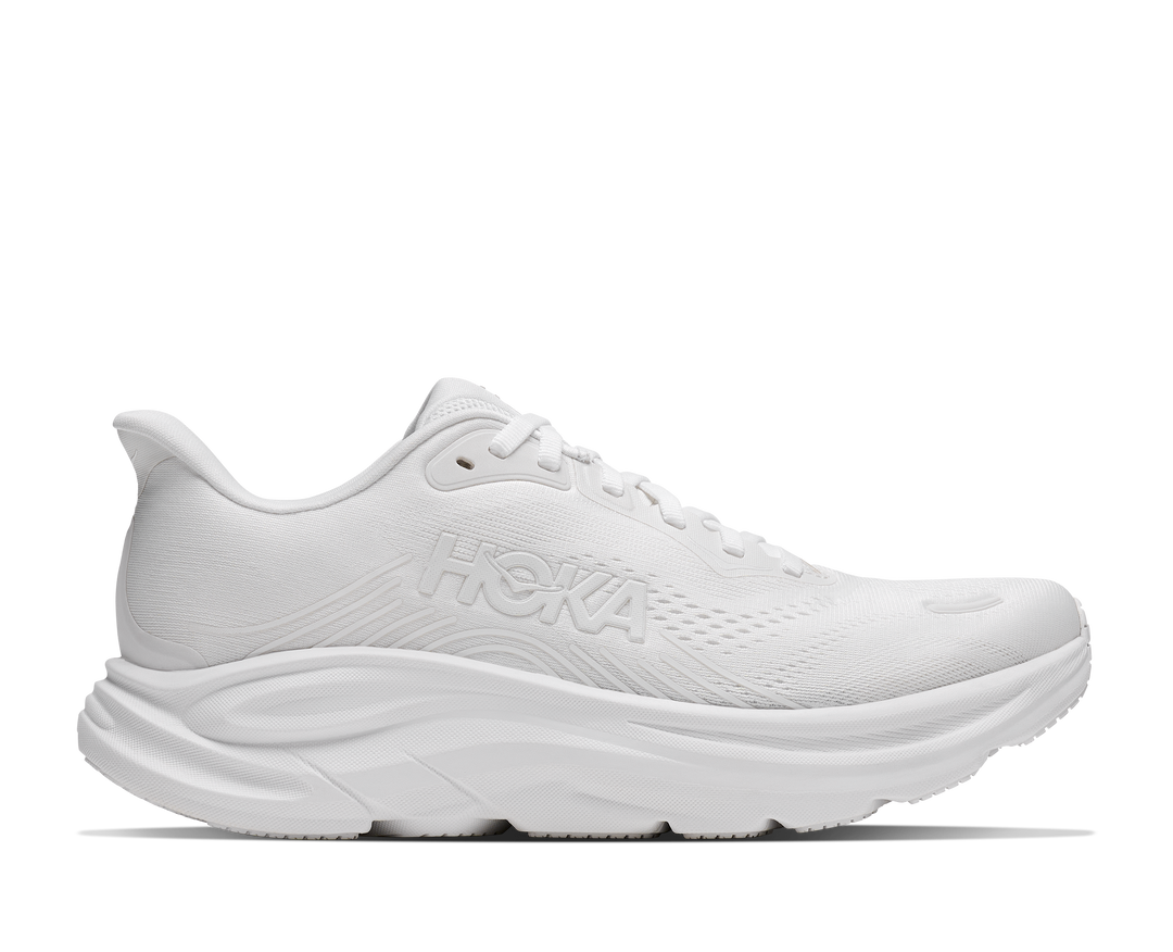 Hoka Womens Clifton 11 - White/White - Neutral - AW26