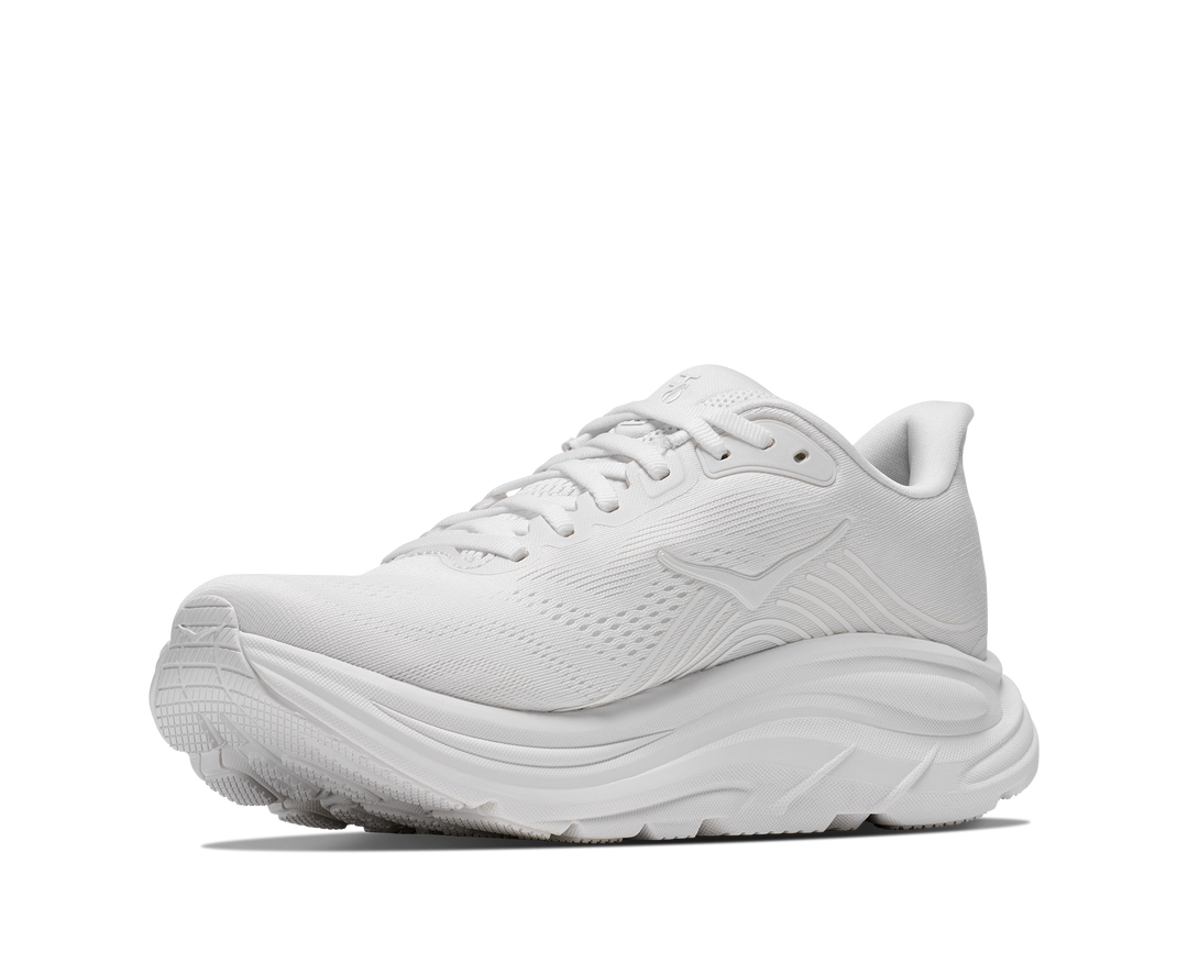Hoka Womens Clifton 11 - White/White - Neutral - AW26