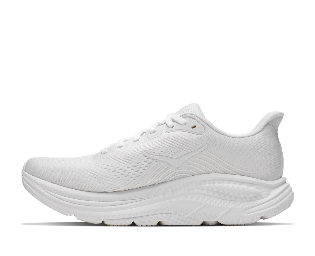 Hoka Womens Clifton 11 - White/White - Neutral - AW26