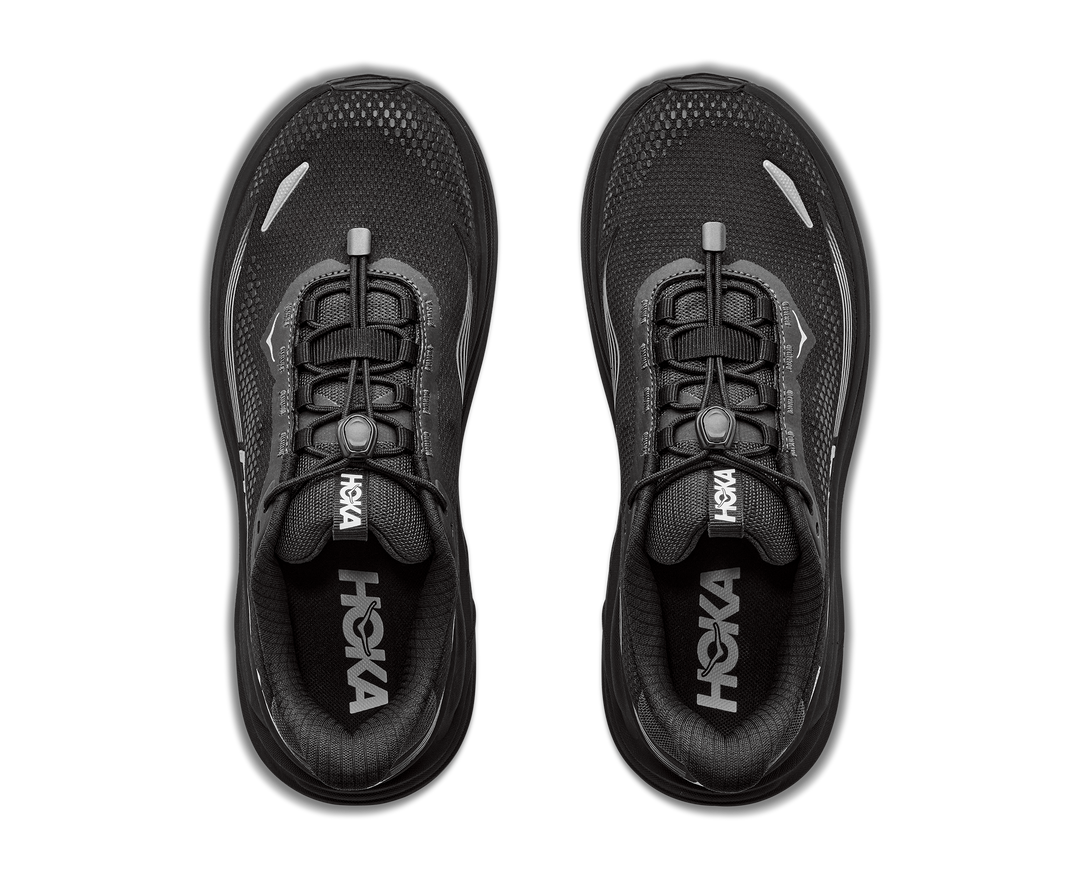 Hoka Mens Clifton 11 GTX - Black/Black - Neutral - AW26