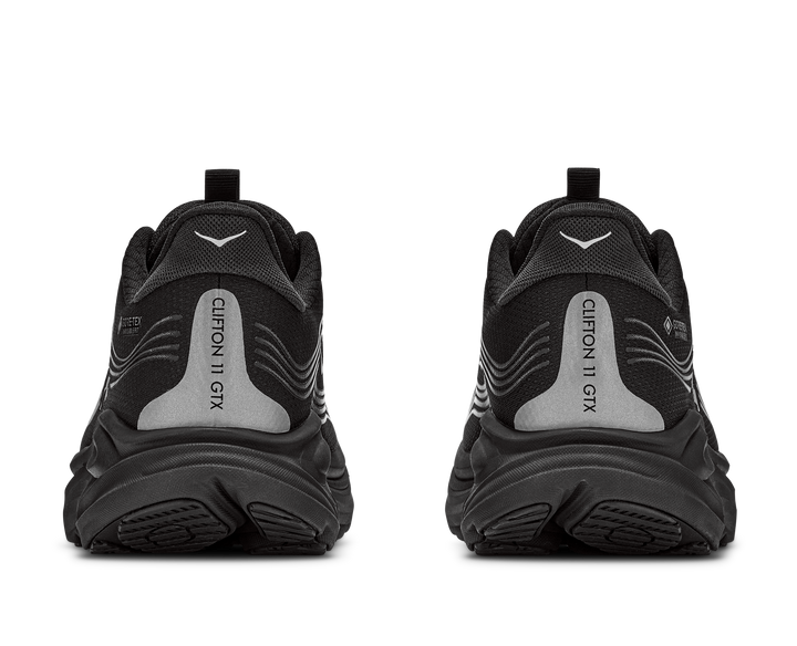 Hoka Mens Clifton 11 GTX - Black/Black - Neutral - AW26