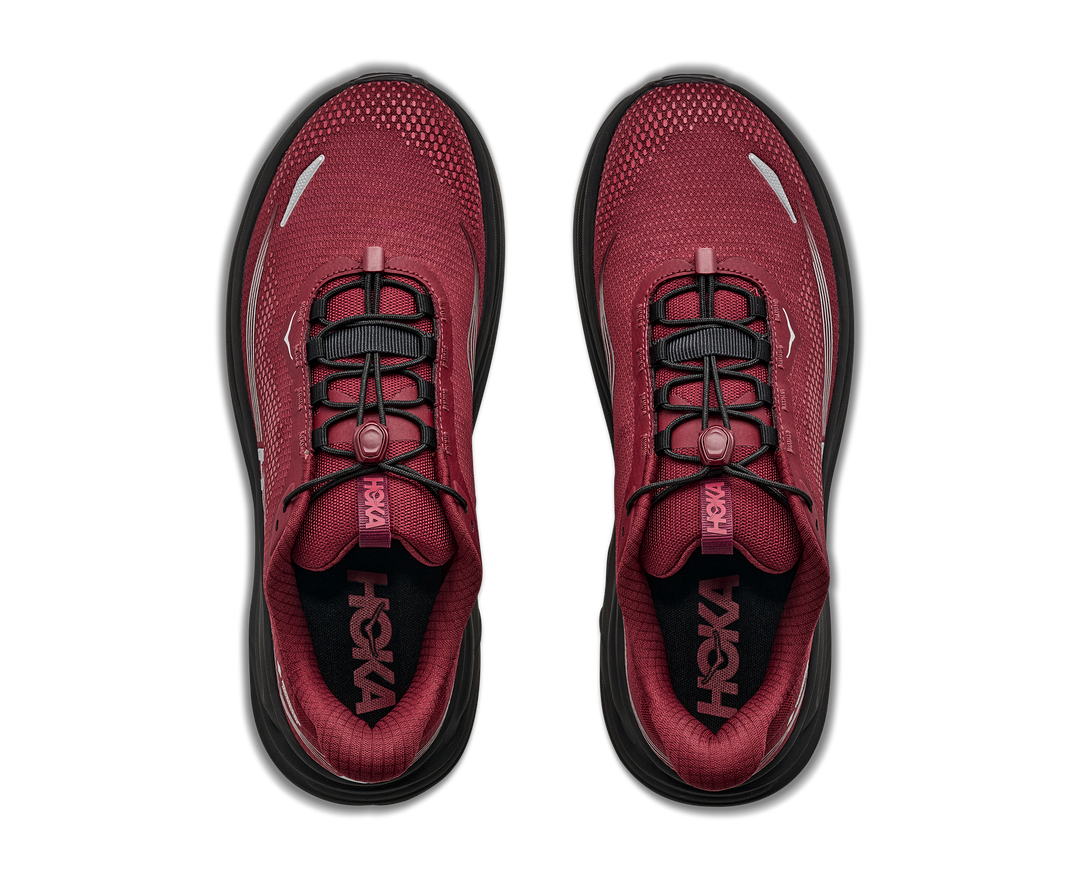 Hoka Mens Clifton 11 GTX - Varsity Burgundy/Carbon Black - Neutral - AW26